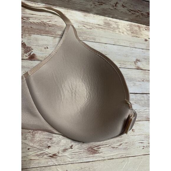 Victoria's Secret Racerback Bra Women's Size 36D Wire Neutral Front Close - Picture 4 of 5